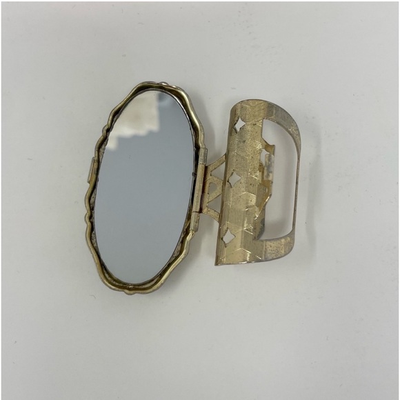 Vintage Lipstick Holder Mirror Compact - Picture 4 of 12